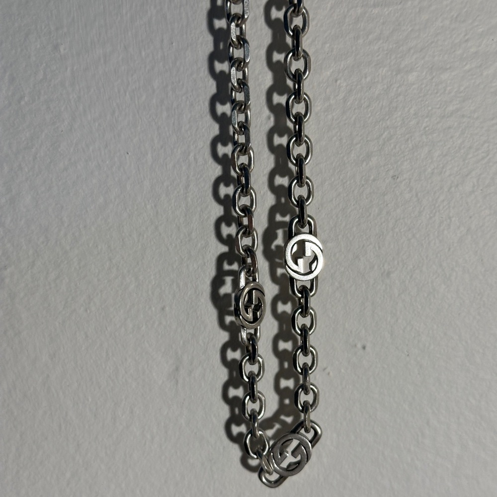 Gucci repurposed Silver Necklace